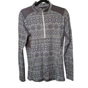 Kuhl Women's Baselayer Kaskade Zip Neck Size L